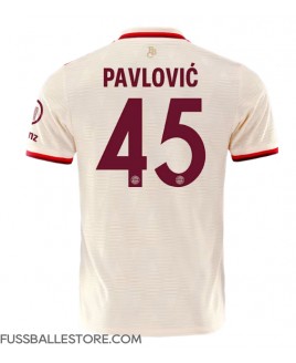 Günstige Bayern Munich Aleksandar Pavlovic #45 3rd trikot 2024-25 Kurzarm